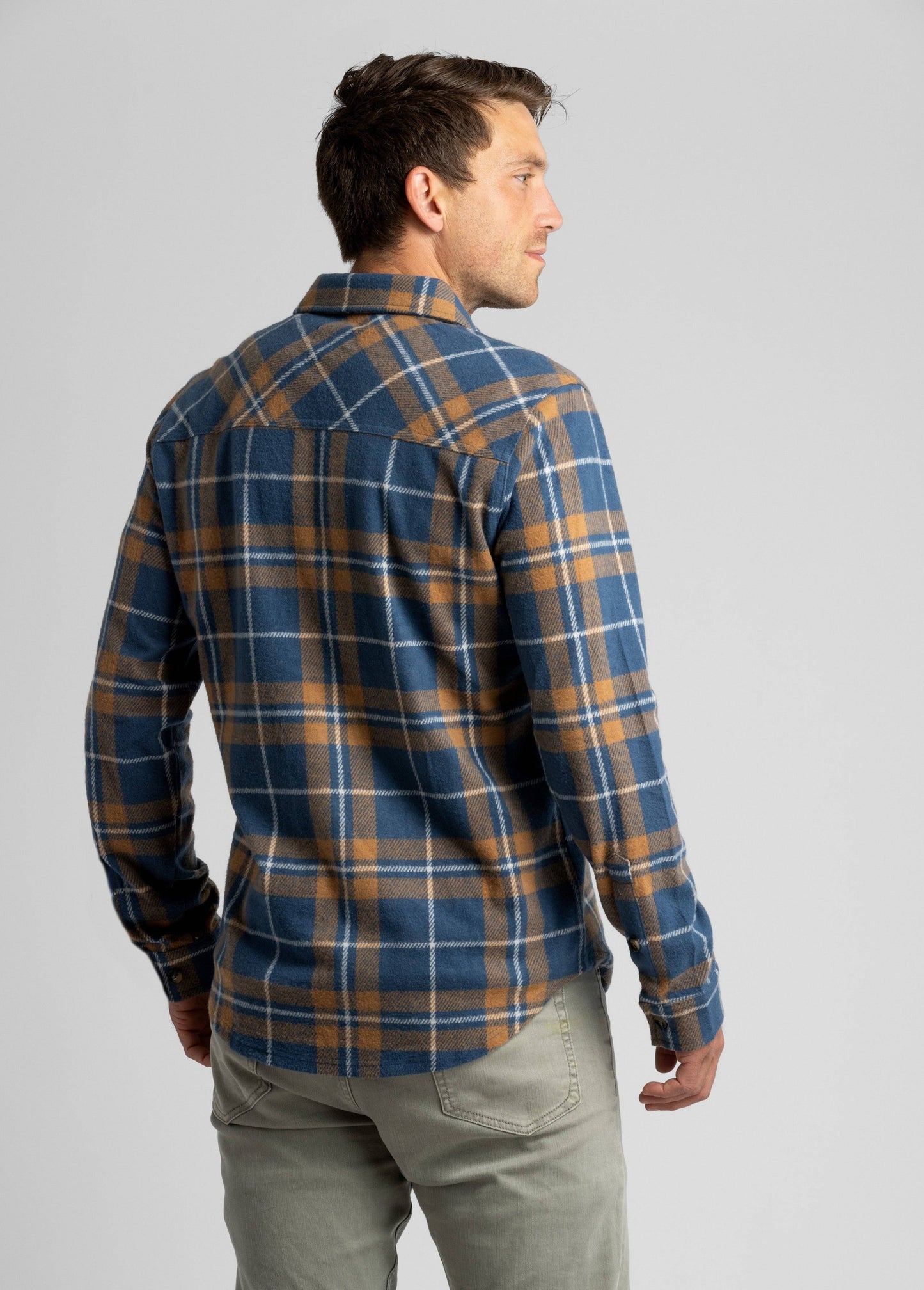 Men's Stretch Flannel Shirt