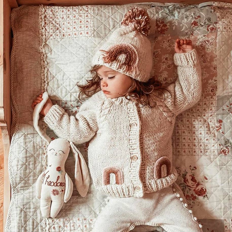 Kids Rainbow Cardigan Sweater