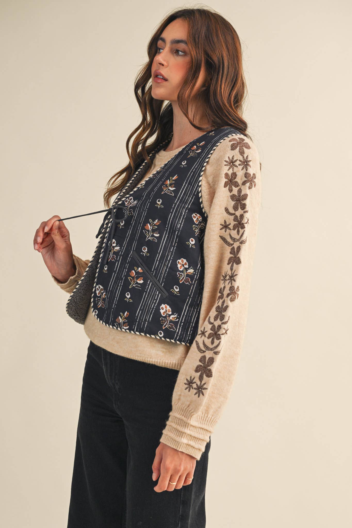 Floral Vest