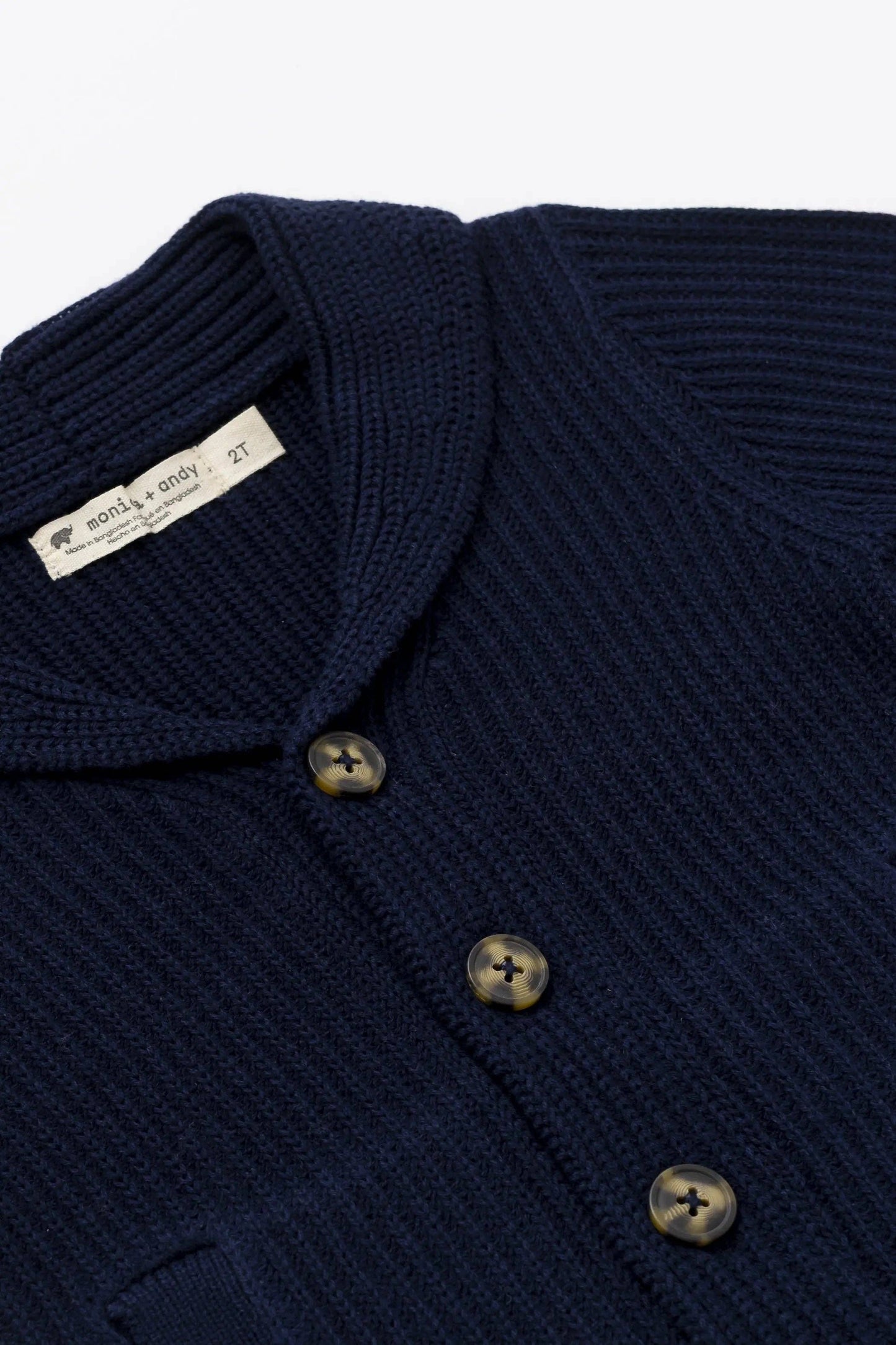 Kids Collegiate Navy Cardigan