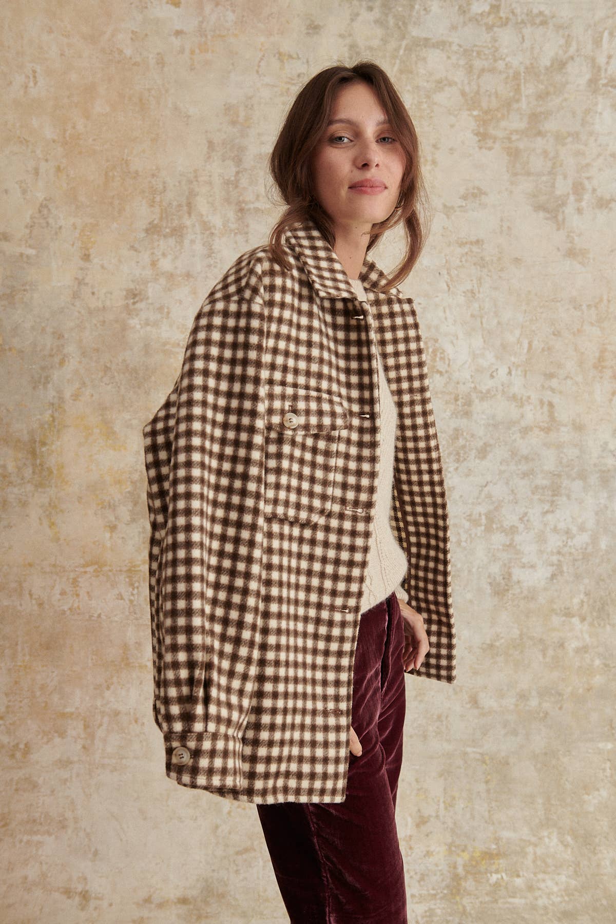 Parisian Plaid Overshirt