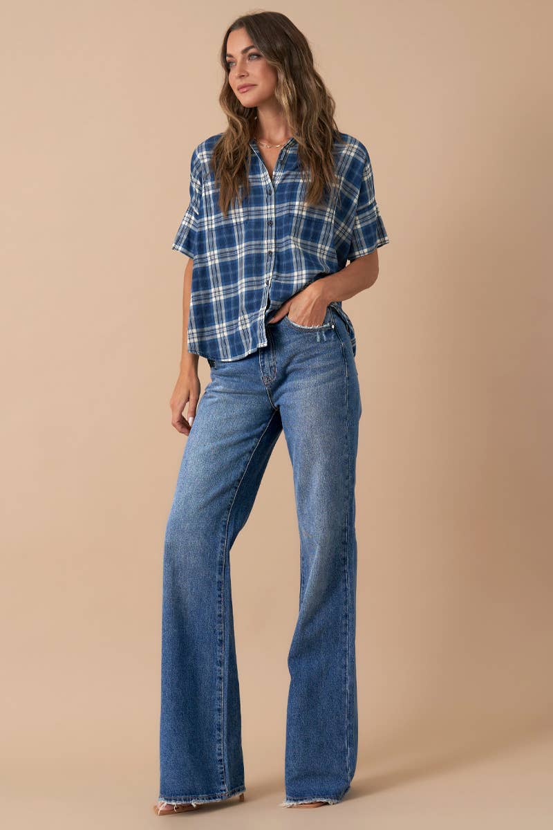Relaxed Boot Cut Denim