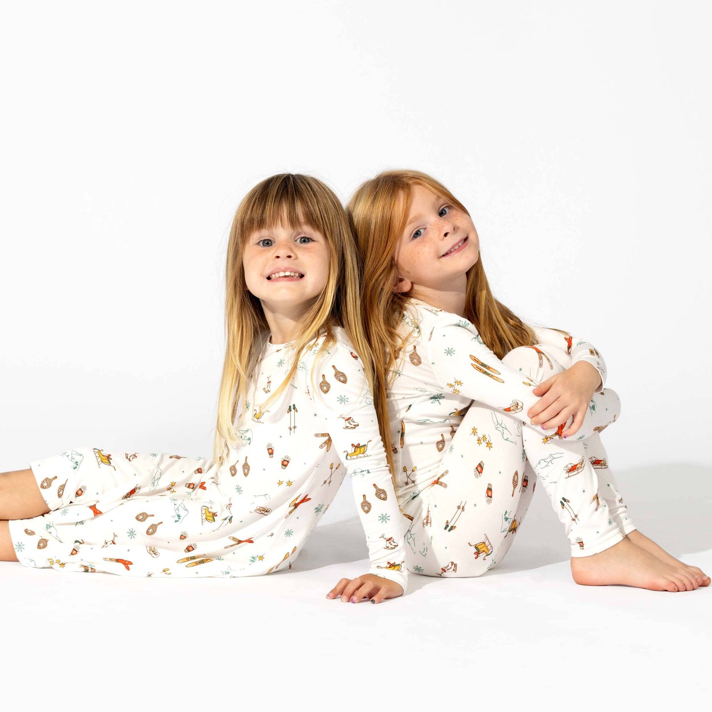 Kids Vintage Holiday Pajamas