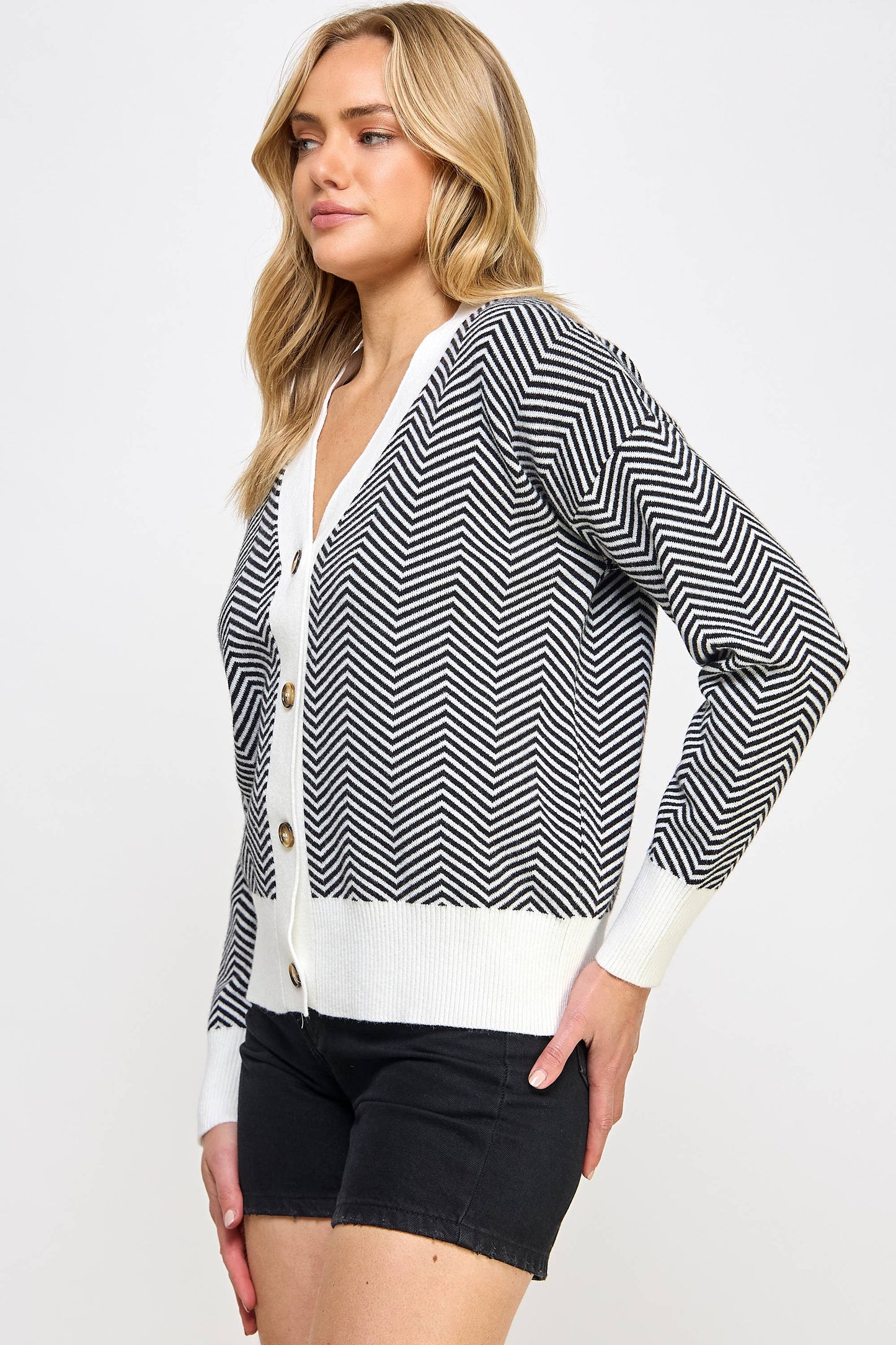 Herringbone Cardigan