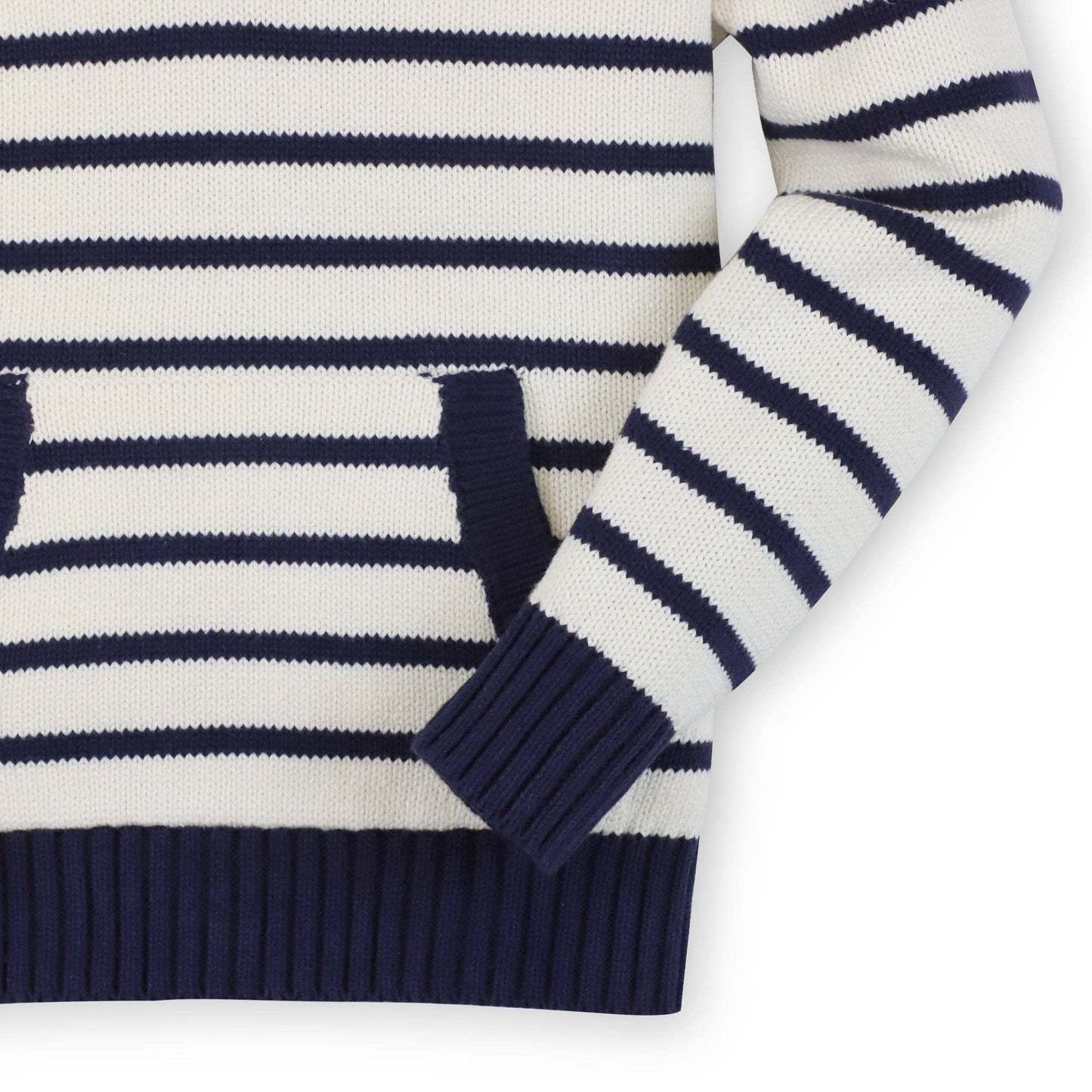 Kids Navy Hooded Pullover