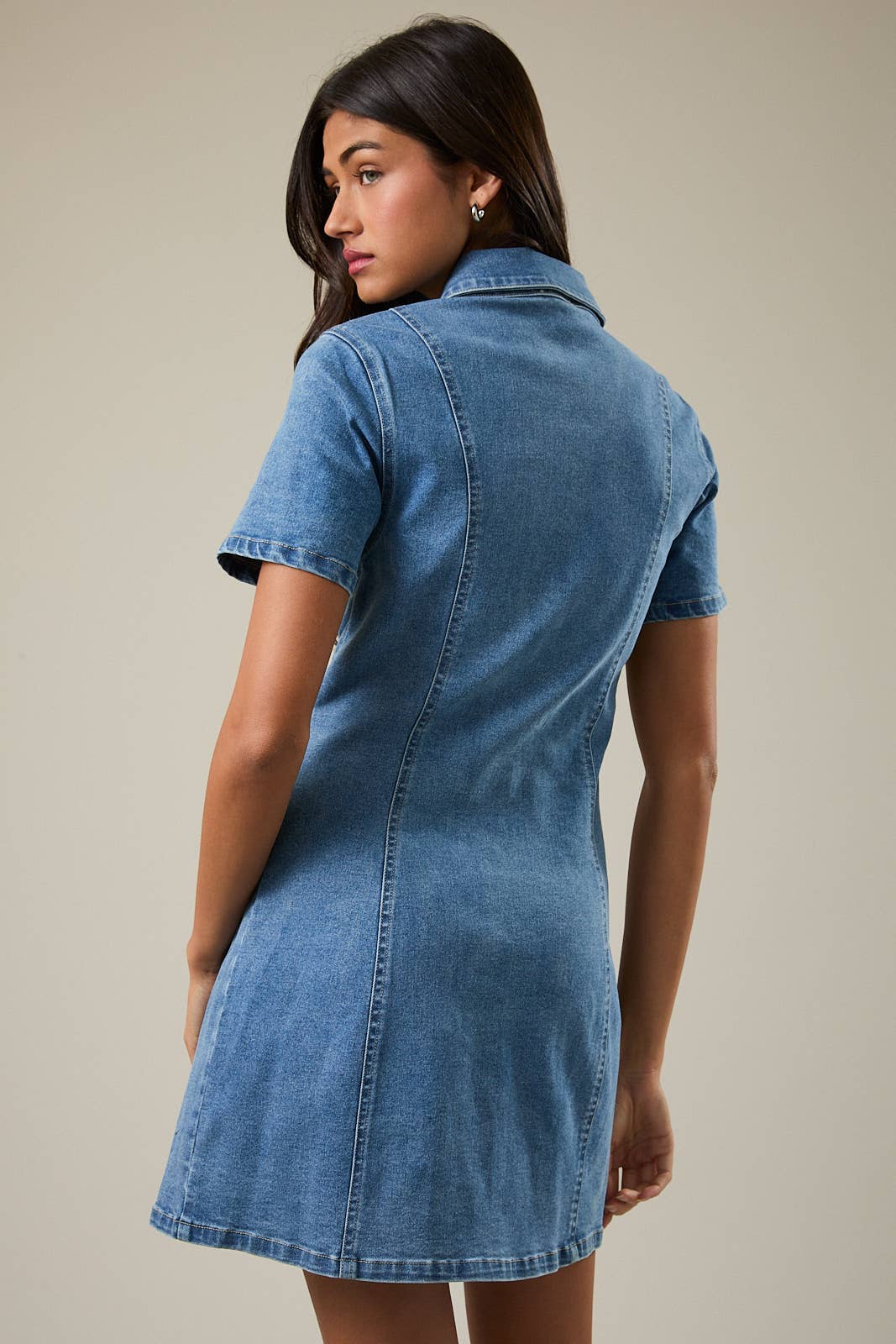 Denim Mini Dress