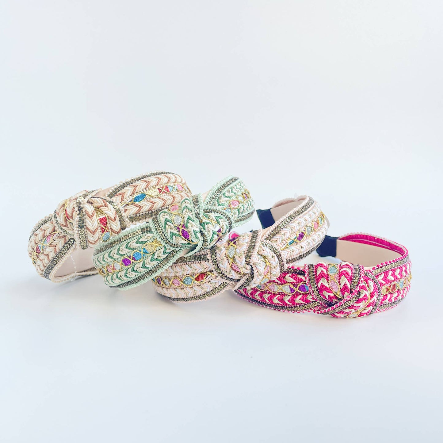 Boho Woven Knot Headband