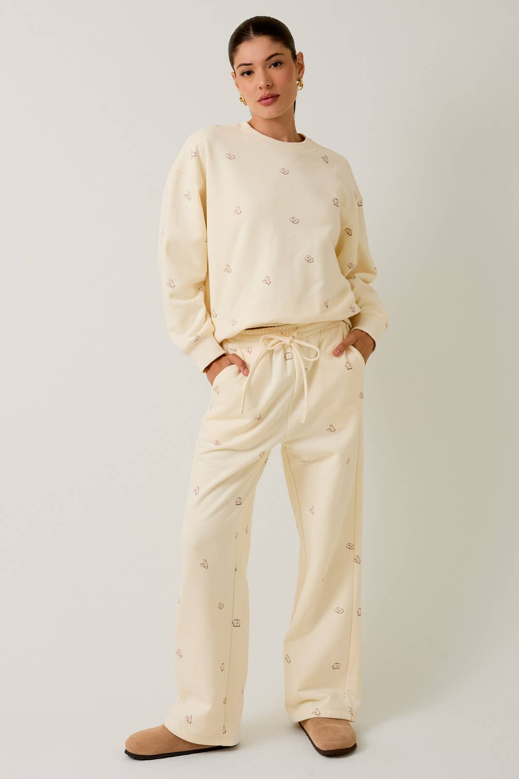 Bakery Print Lounge Set