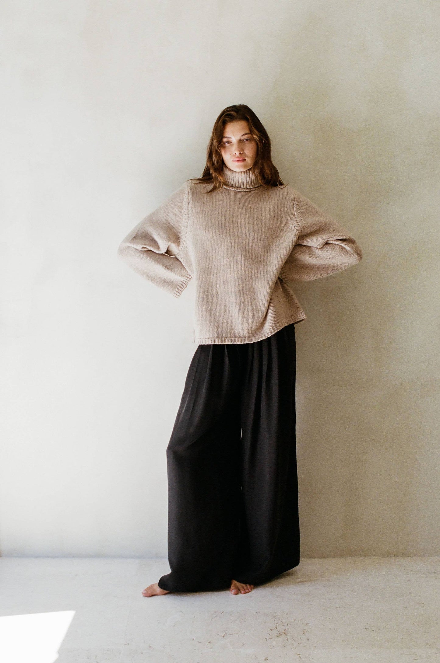 Cashmere Wool Turtleneck