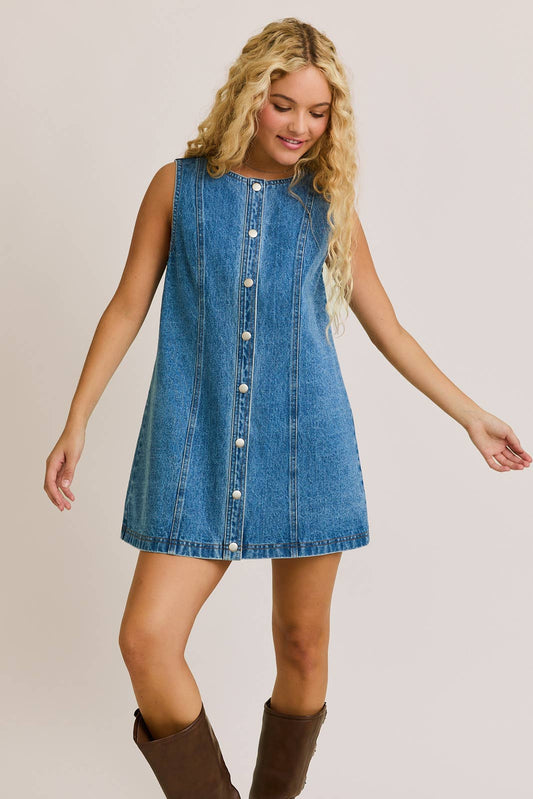 Denim Mini Dress