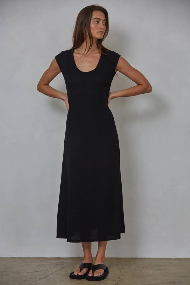Flare Midi Dress