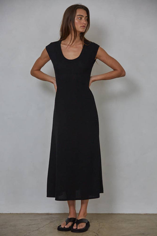 Flare Midi Dress