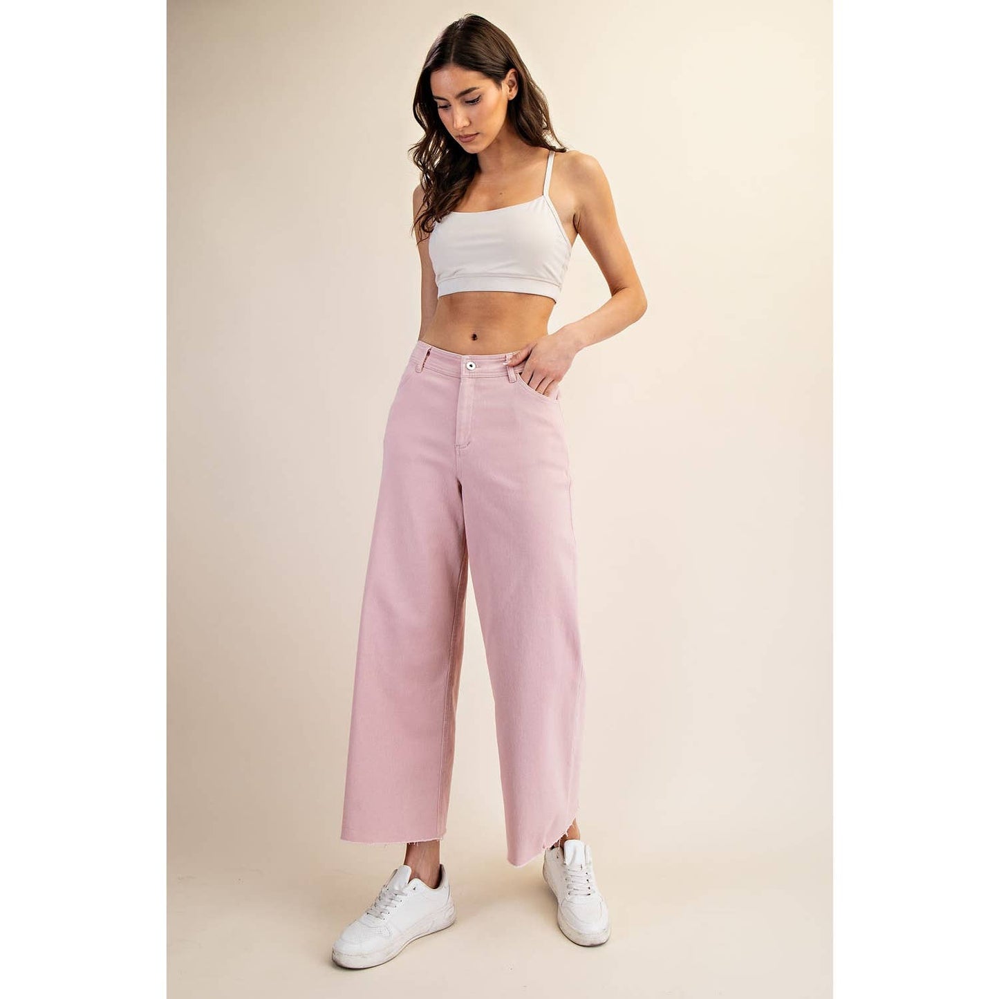 Pink Cotton Pant