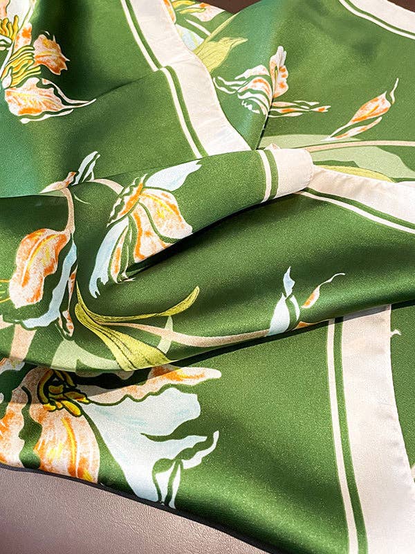 Floral Print Scarf