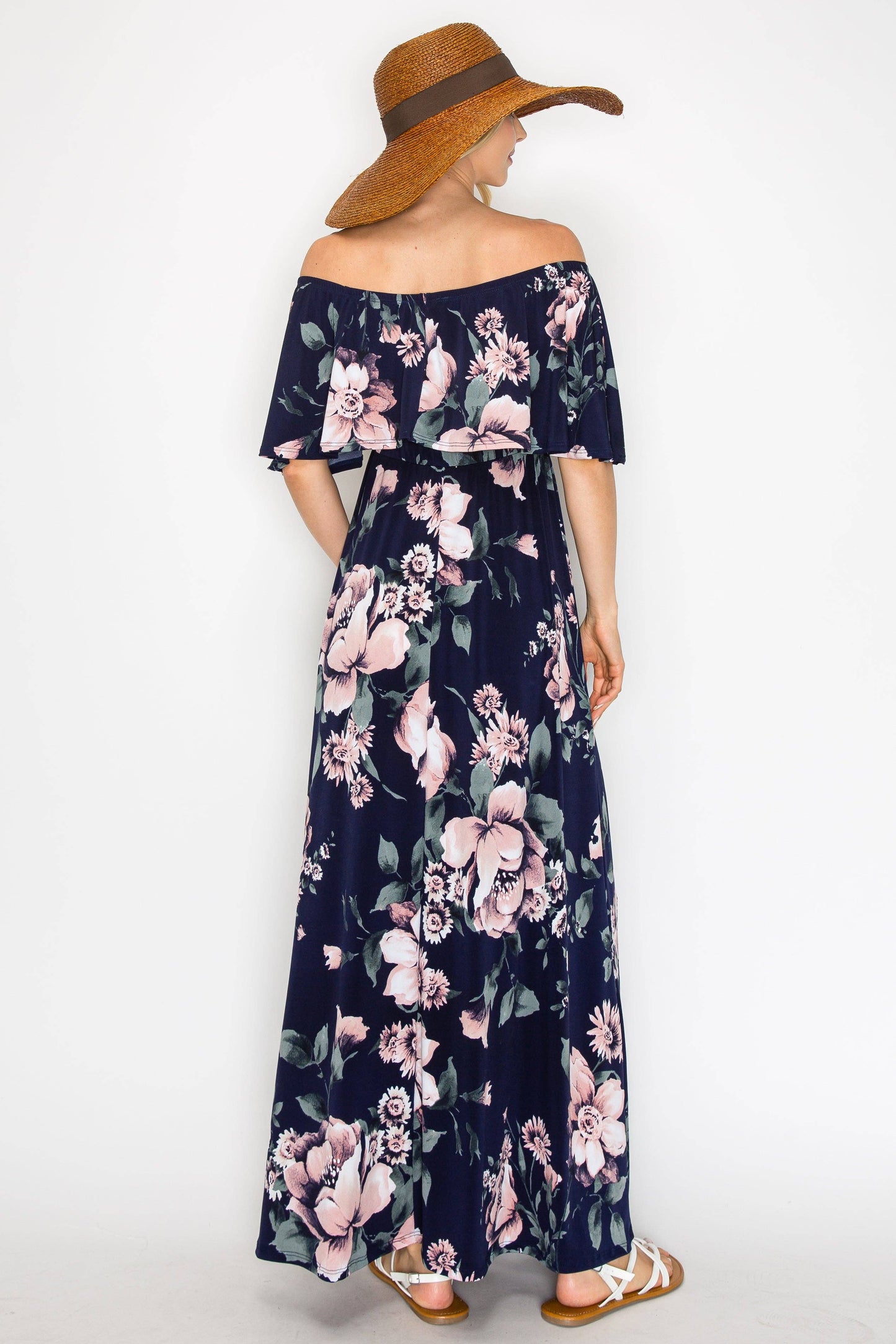 Floral Maxi Maternity Dress