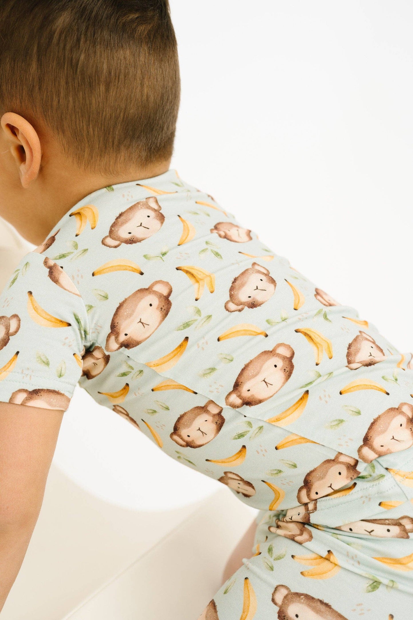Kids Monkey Pajama Set