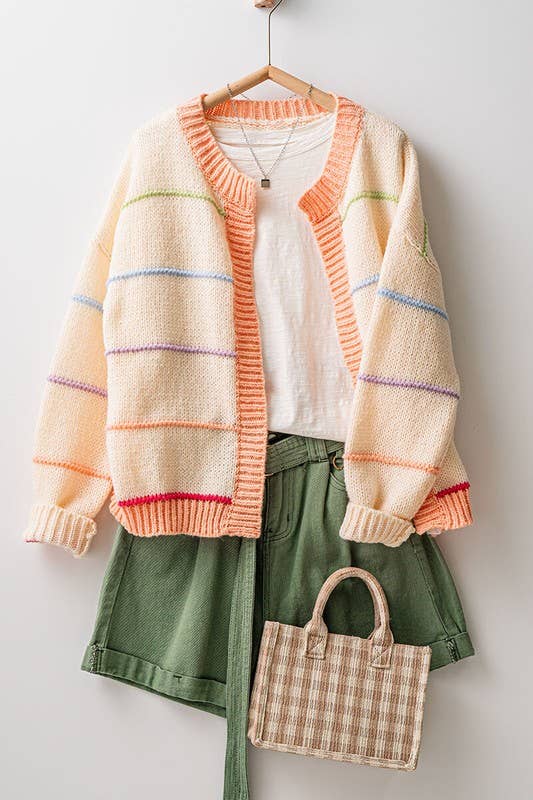 Rainbow Summer Cardigan