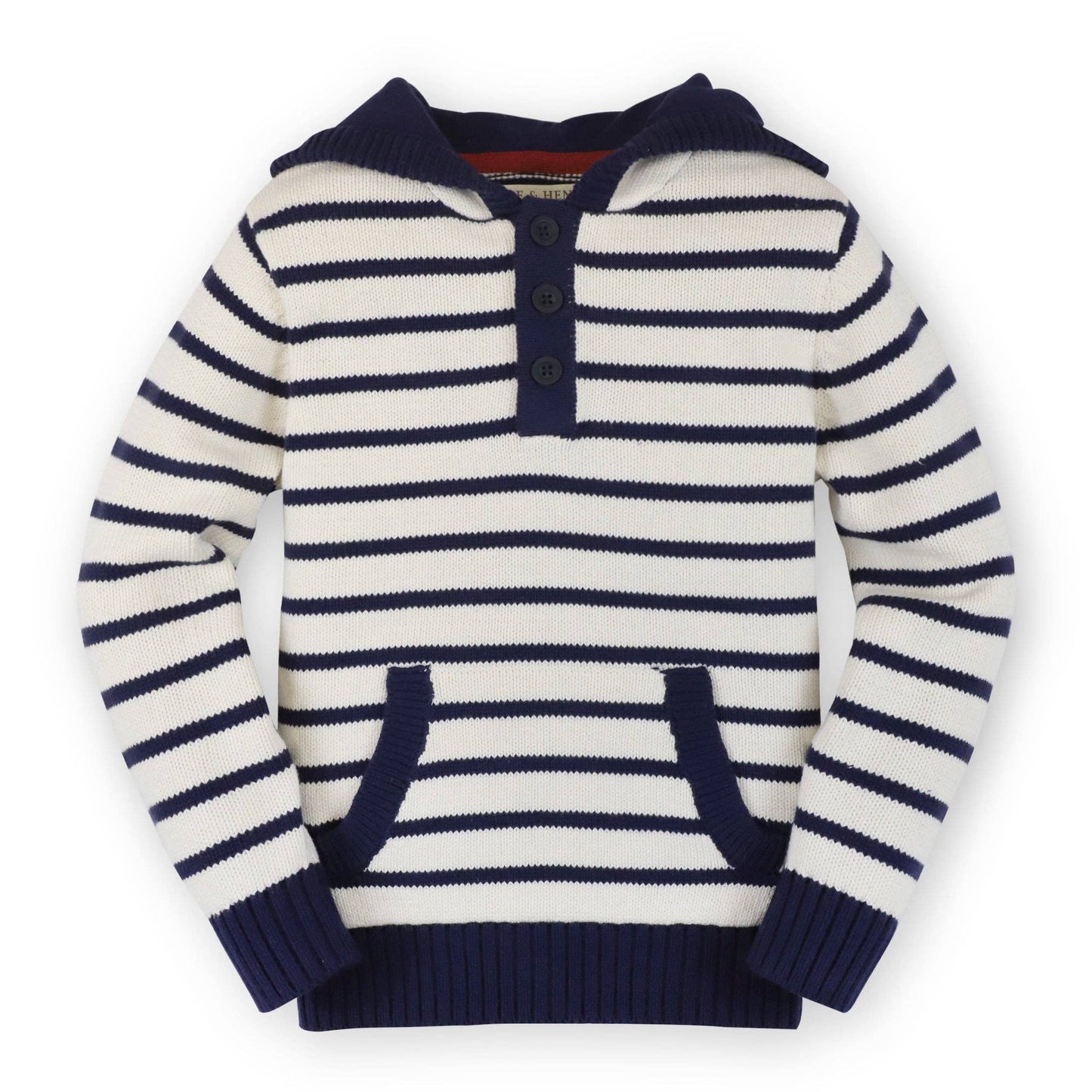 Kids Navy Hooded Pullover