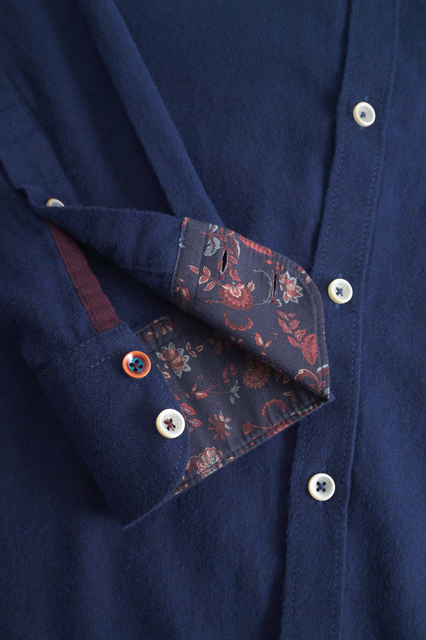 Navy Twill Shirt