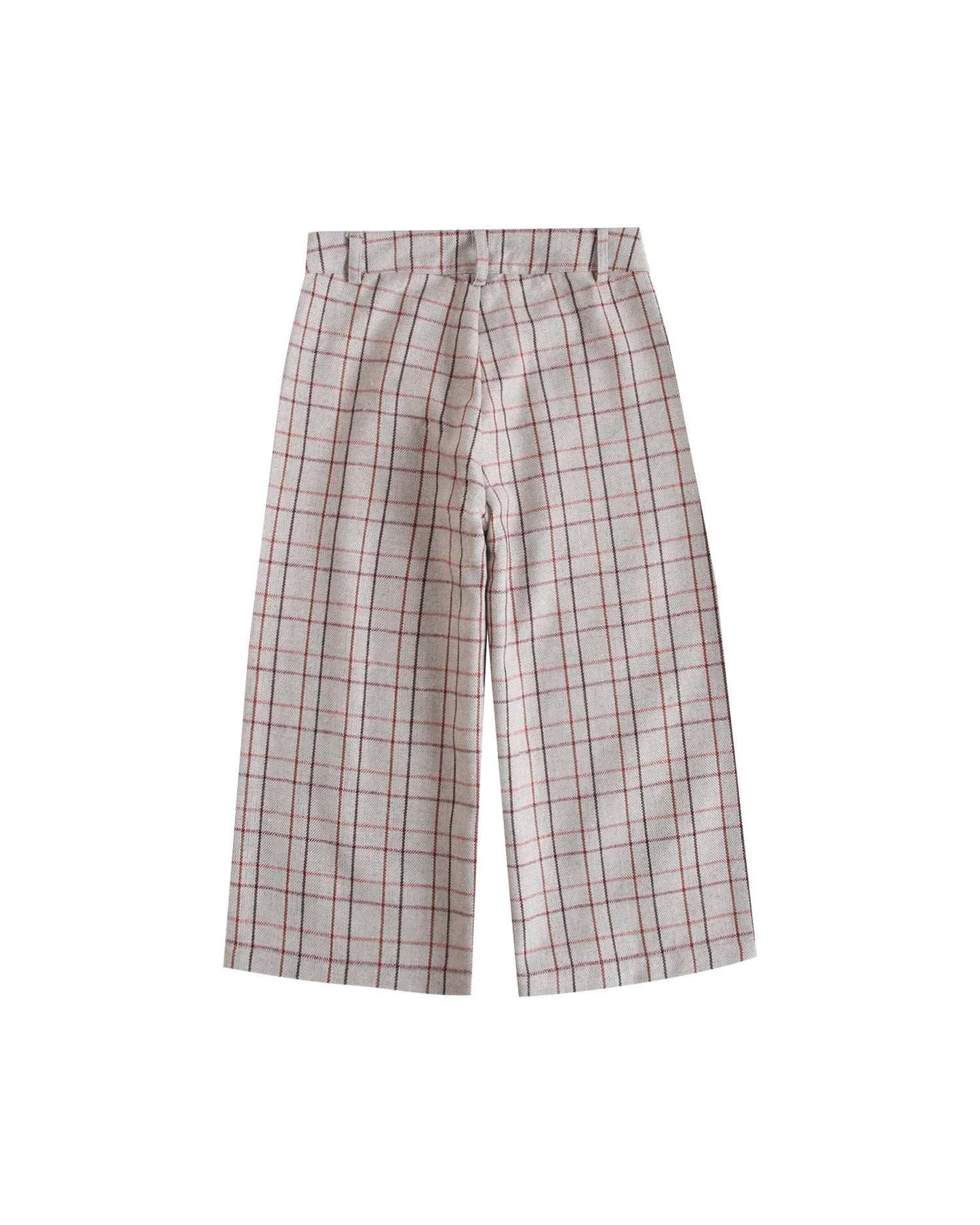 Kids Checkered Trousers