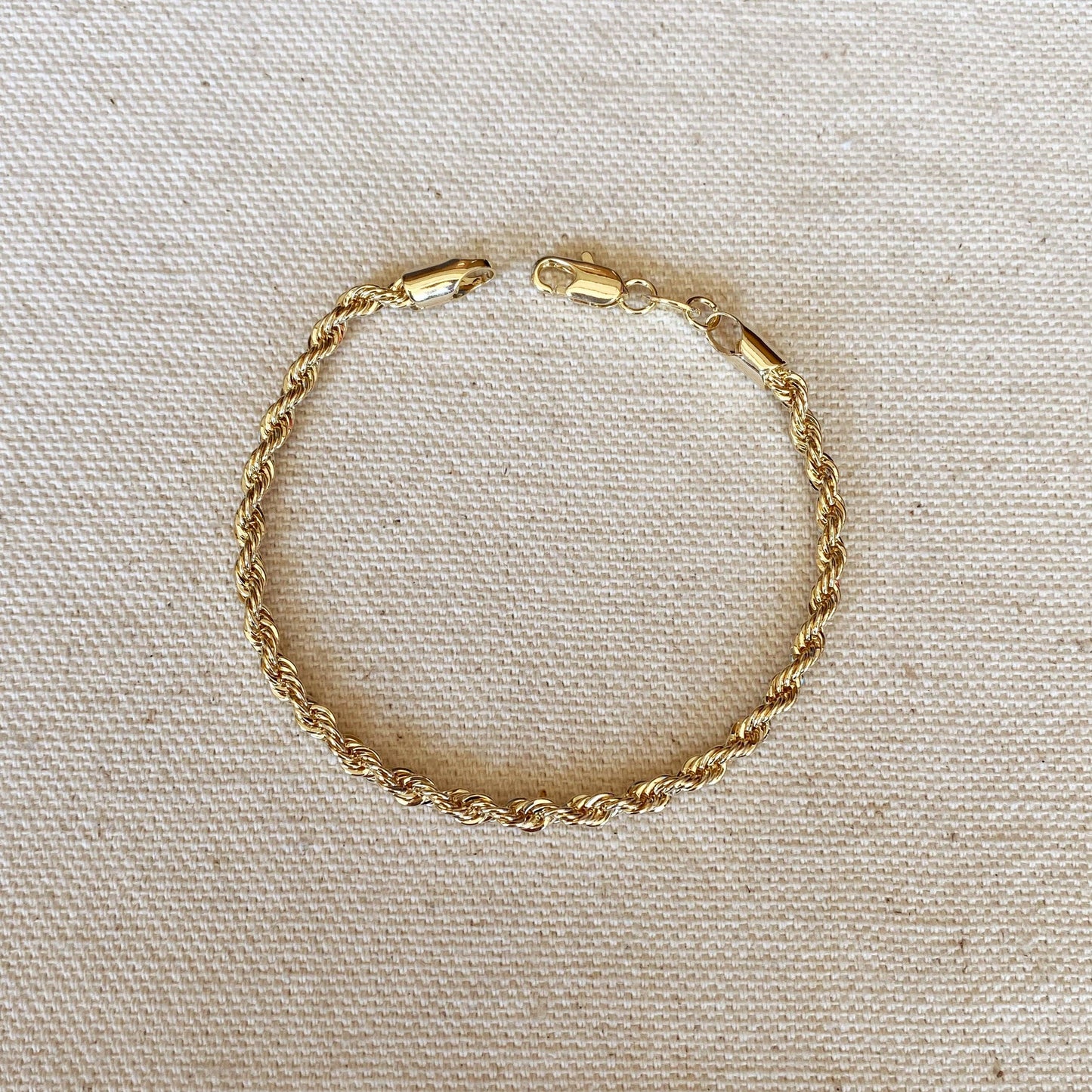 Gold Rope Bracelet