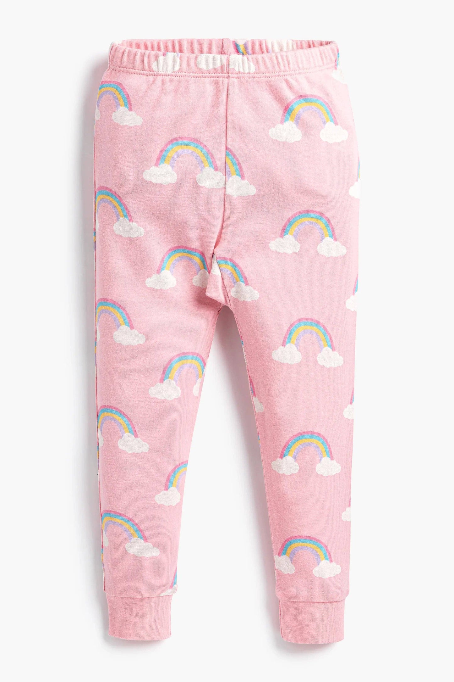 Kids Pink Rainbow Pajamas