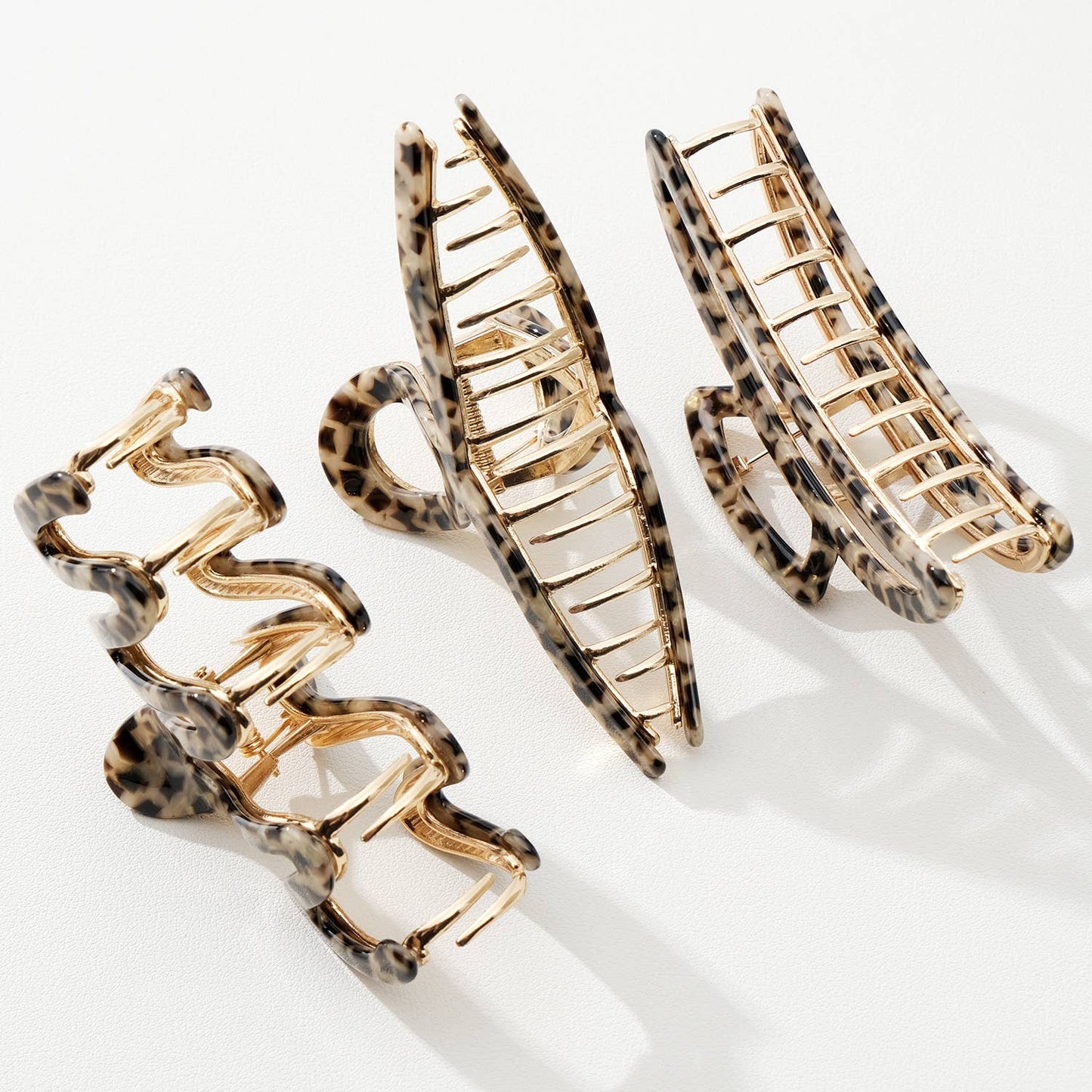 Leopard Claw Clips