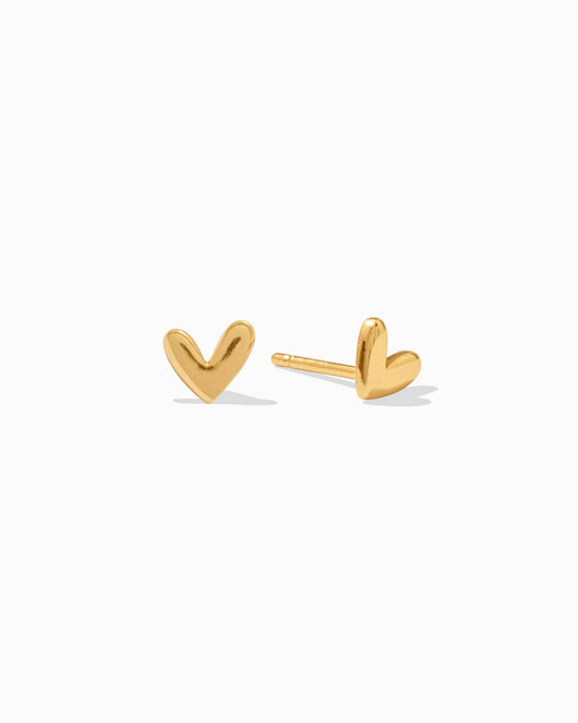 Adeline Heart Stud Earrings